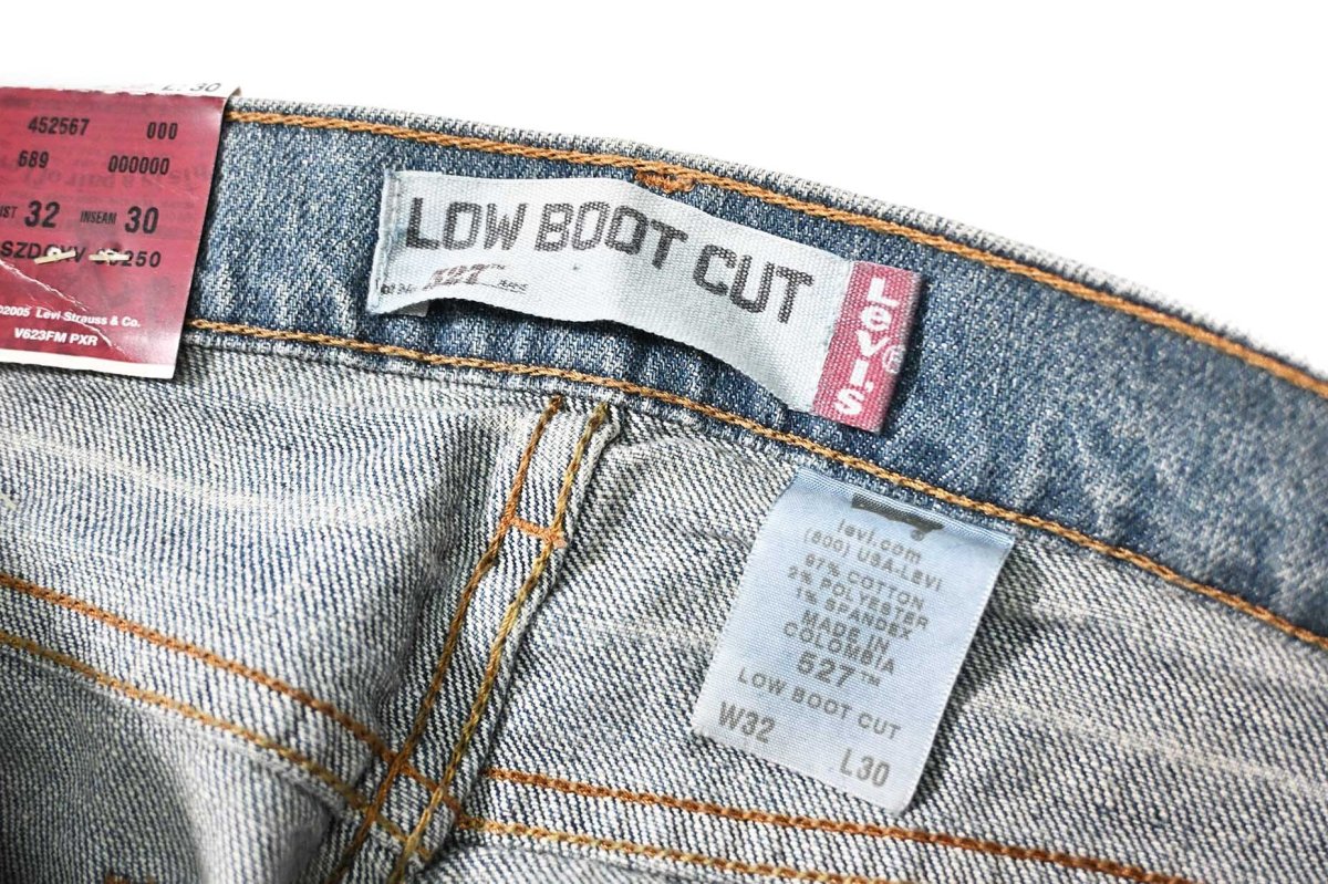 画像6: 00s Deadstock Levi's 527 Denim Pants Low Boot Cut #1054 リーバイス (6)