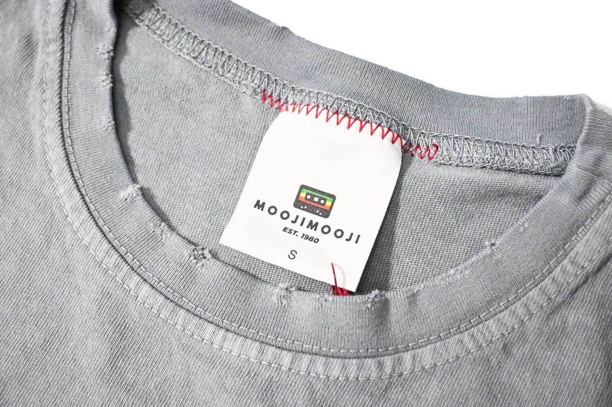 画像5: MOOJI MOOJI US Single Stitched T-Shirt Aged Grey (5)