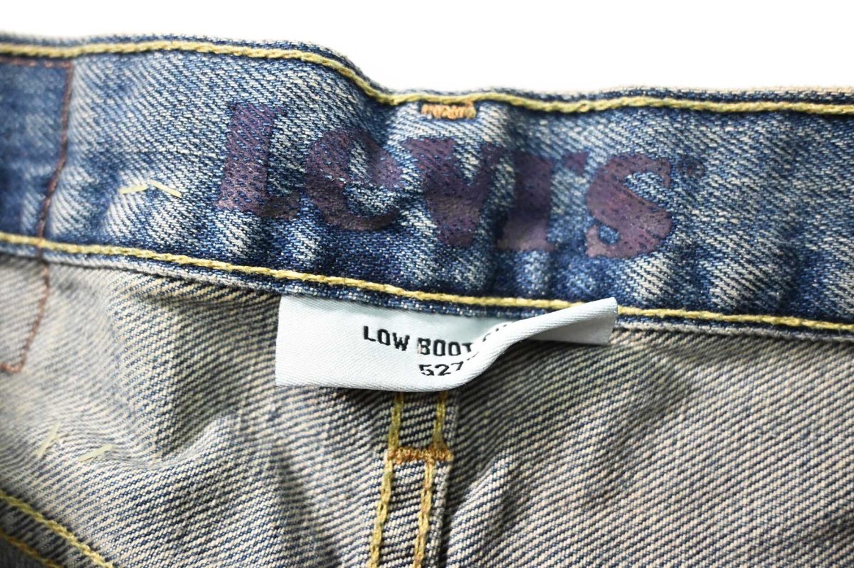 画像7: 00s Deadstock Levi's 527 Denim Pants Low Boot Cut #4490 リーバイス (7)