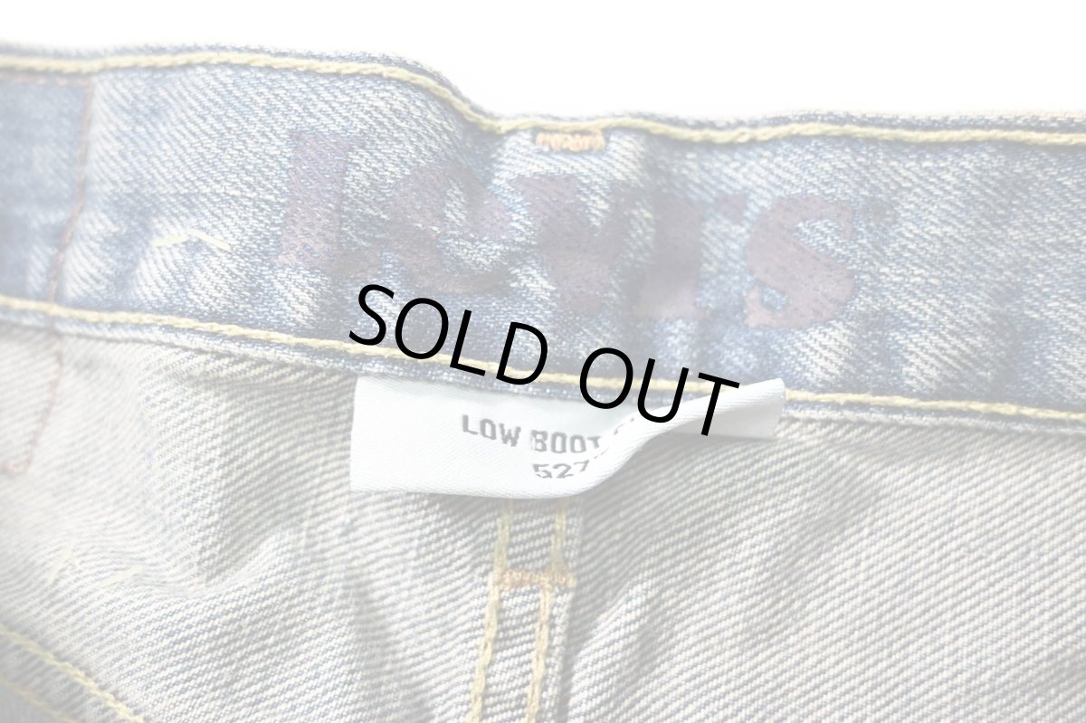 画像7: 00s Deadstock Levi's 527 Denim Pants Low Boot Cut #4490 リーバイス (7)