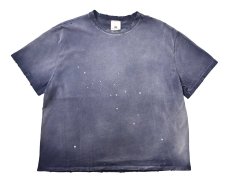 画像1: MOOJI MOOJI US Single Stitched T-Shirt Aged Indigo (1)