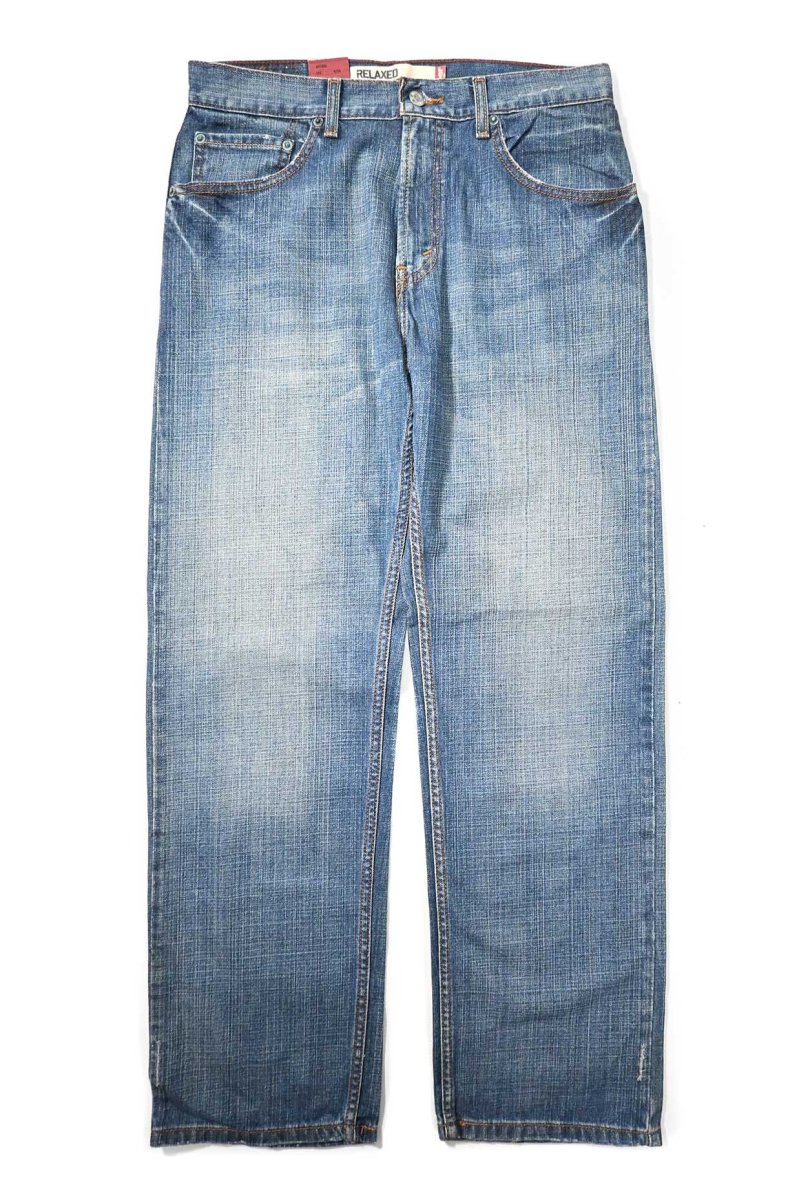 画像2: 00s Deadstock Levi's 559 Denim Pants Relaxed Straight #8190 リーバイス (2)
