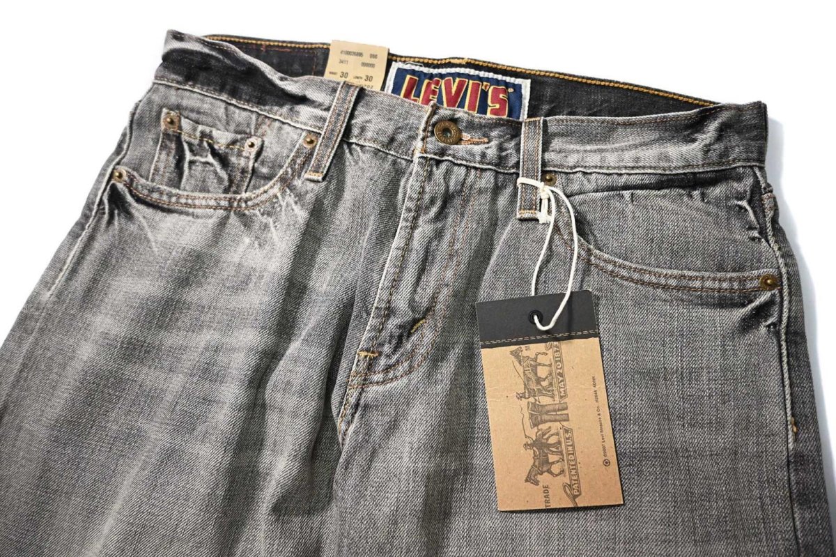 画像2: 00s Deadstock Levi's 527 Denim Pants Low Boot Cut #0066 リーバイス (2)