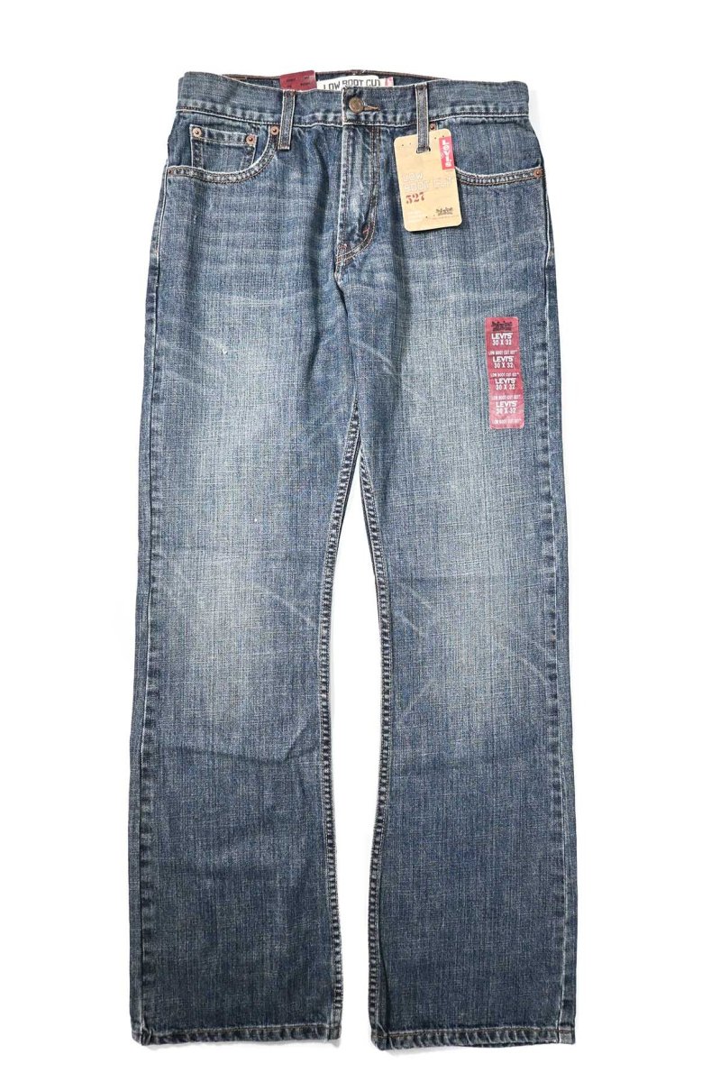 画像1: 00s Deadstock Levi's 527 Denim Pants Low Boot Cut #4258 リーバイス (1)