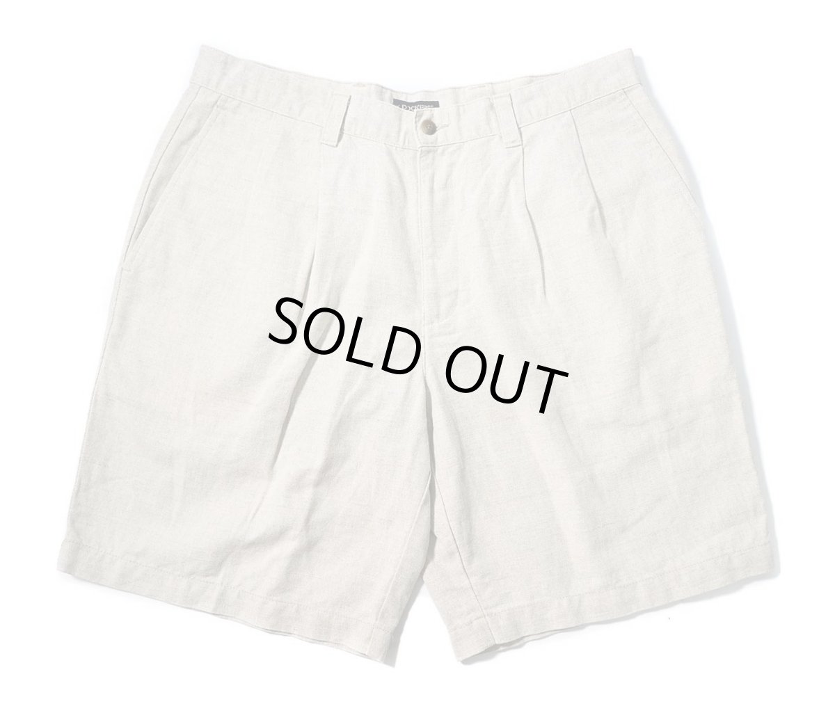 画像1: 90s Used Dockers Linen Shorts (1)