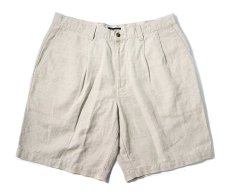 画像1: 90s Used Dockers Linen Shorts (1)