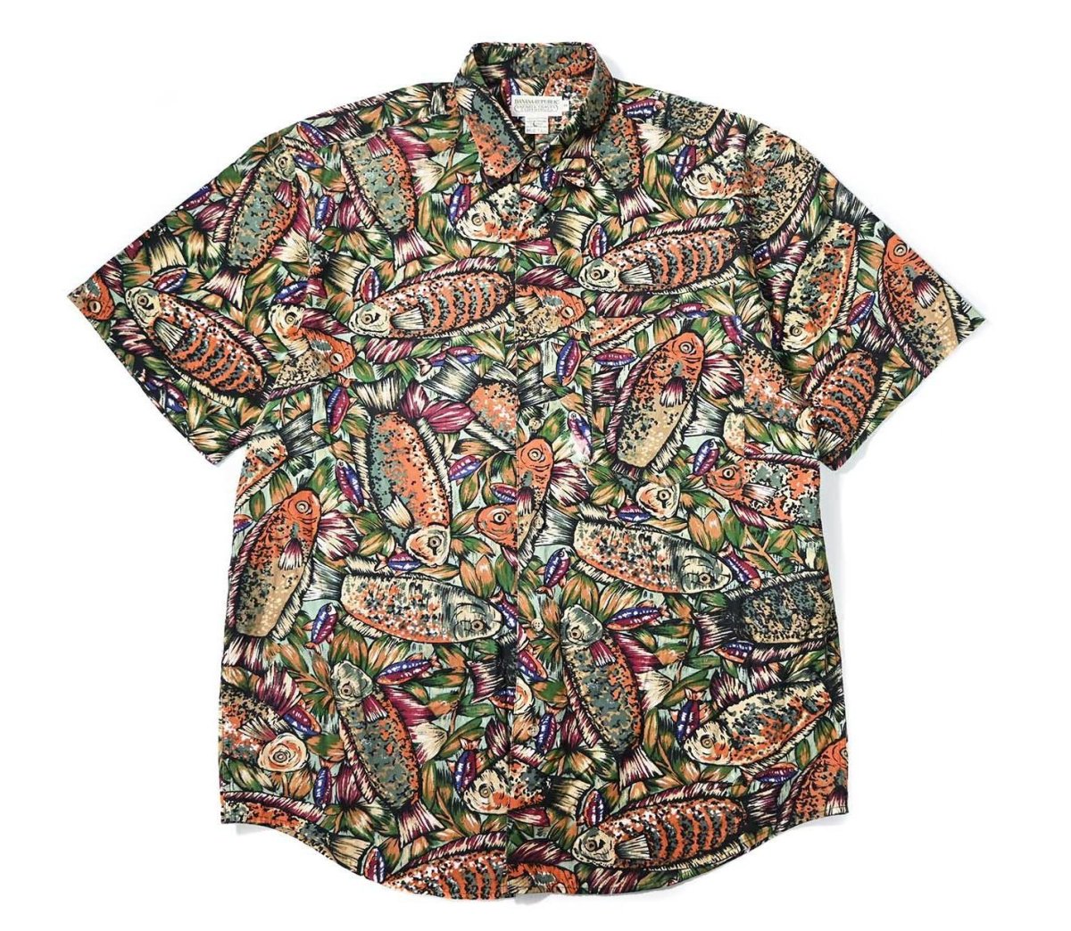 画像1: 90s Used Banana Republic Short Sleeve Shirt (1)