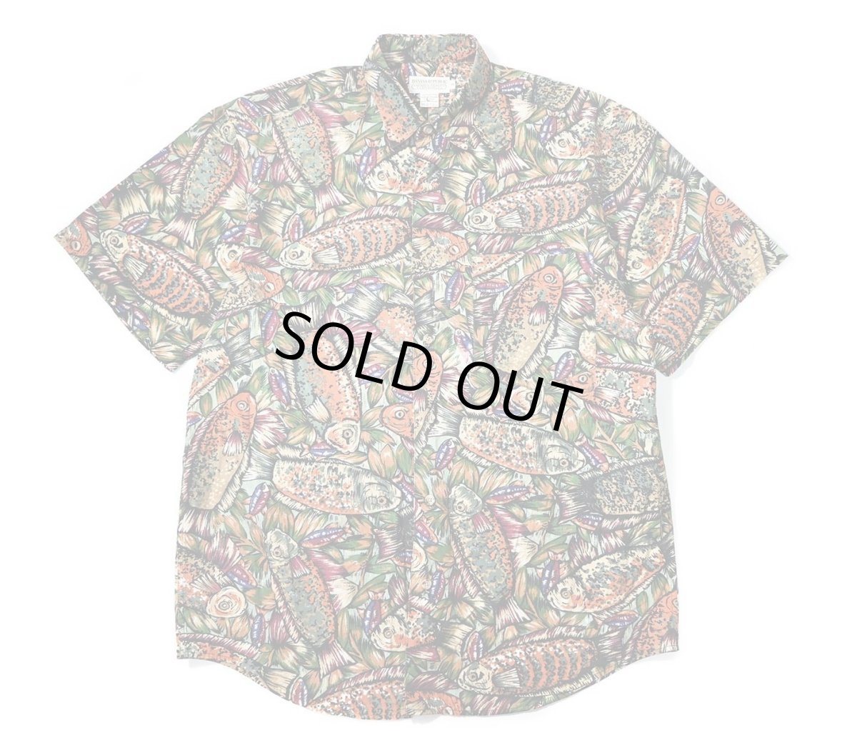 画像1: 90s Used Banana Republic Short Sleeve Shirt (1)