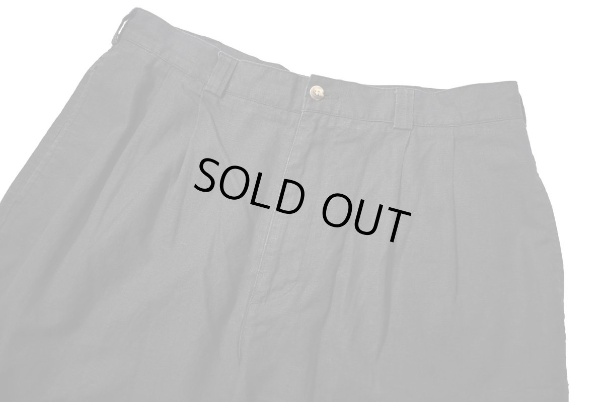 画像2: 90s Used Perry Ellis Linen Shorts (2)