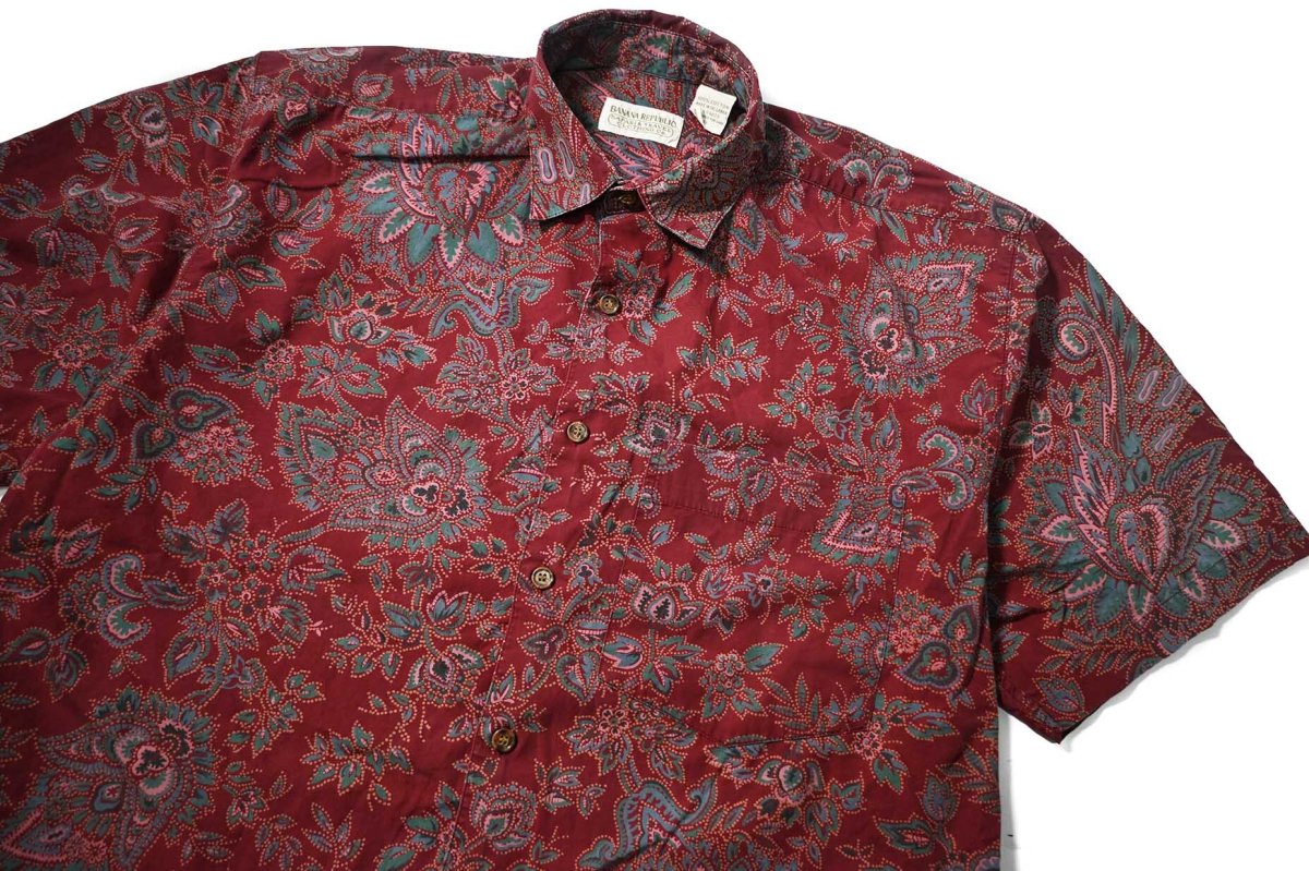 画像2: 90s Used Banana Republic Short Sleeve Shirt (2)