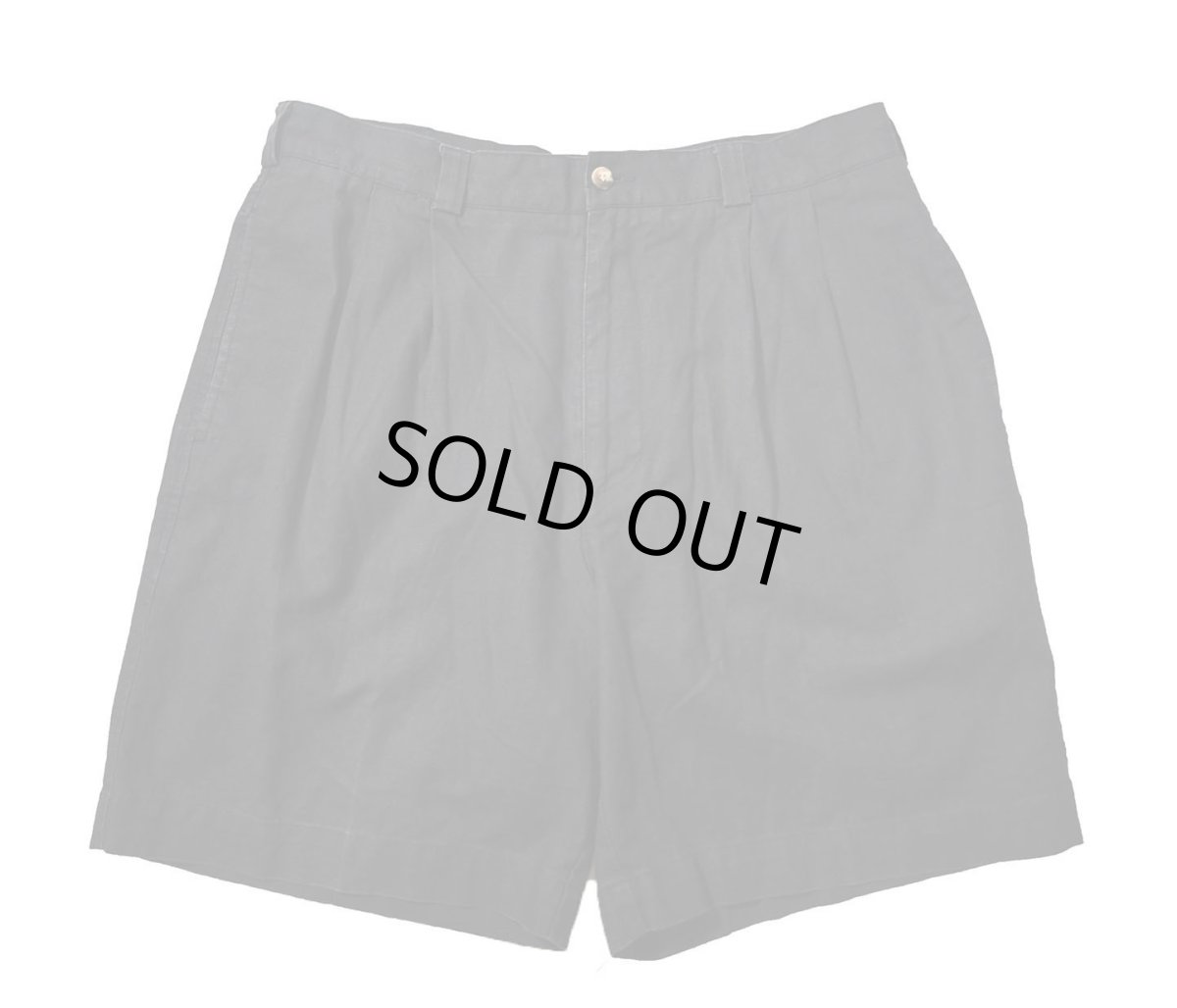画像1: 90s Used Perry Ellis Linen Shorts (1)
