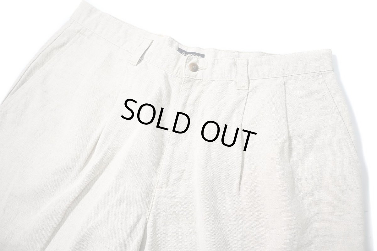画像2: 90s Used Dockers Linen Shorts (2)
