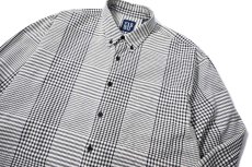 画像2: 90s Used Gap Plaid B/D Shirt (2)