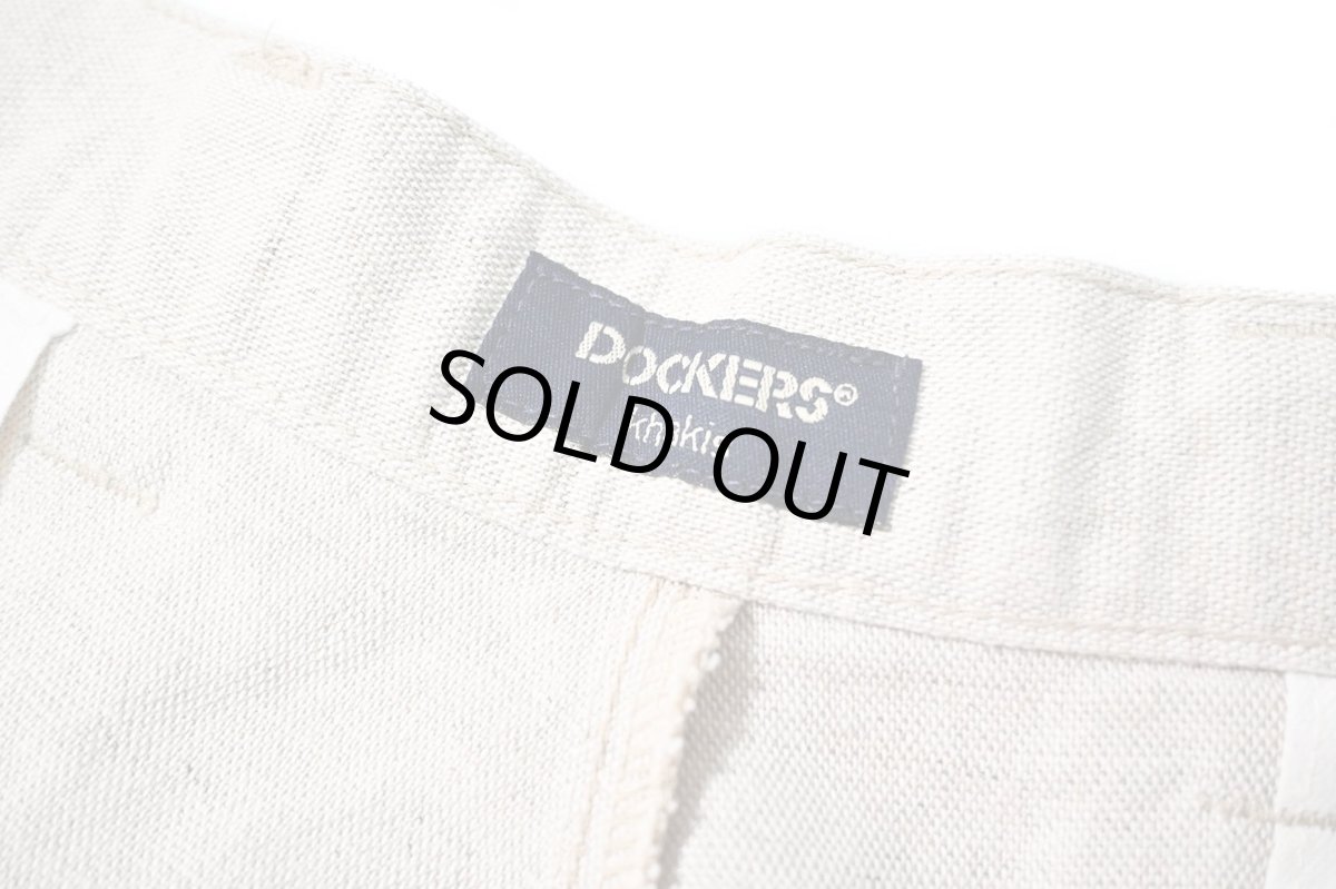 画像5: 90s Used Dockers Linen Shorts (5)
