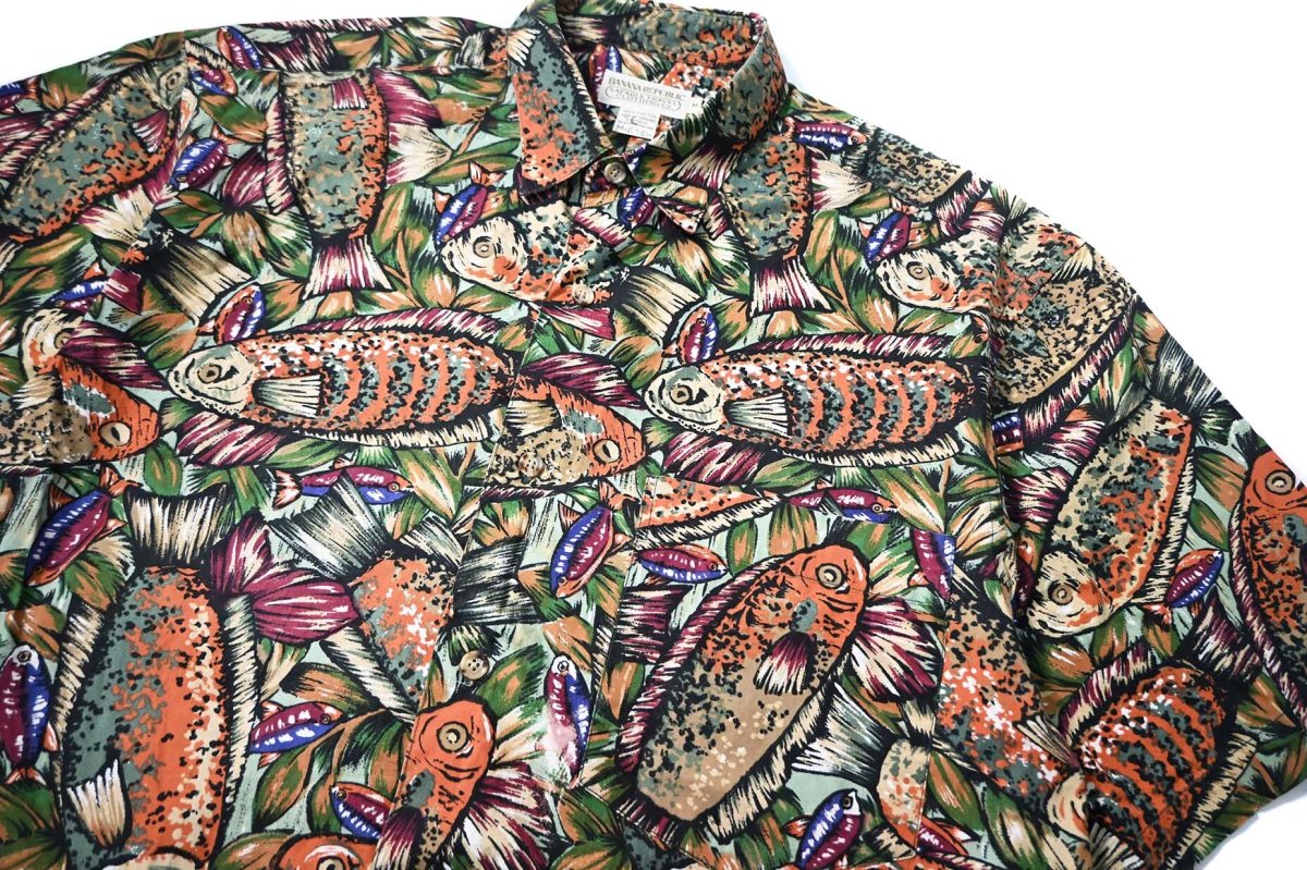 画像2: 90s Used Banana Republic Short Sleeve Shirt (2)