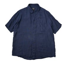 画像1: Used A.P.C. Short Sleeve Linen Shirt (1)