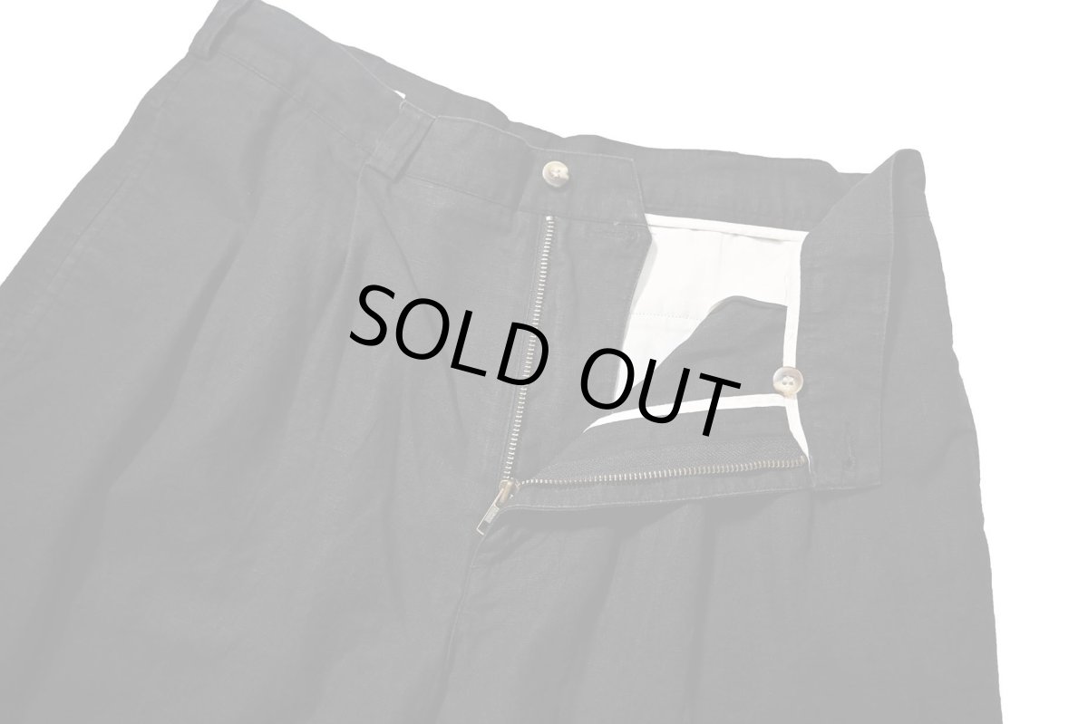 画像4: 90s Used Perry Ellis Linen Shorts (4)