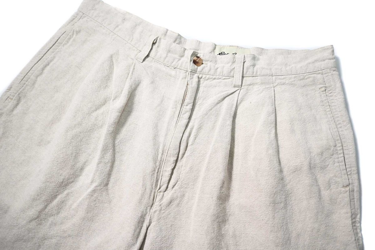 画像2: 90s Used Eddie Bauer Linen Shorts (2)