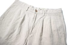 画像2: 90s Used Eddie Bauer Linen Shorts (2)