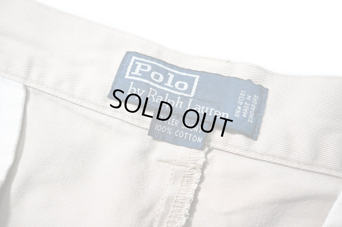 画像5: 90-00s Used Polo Ralph Lauren Tyler Shorts Khaki (5)