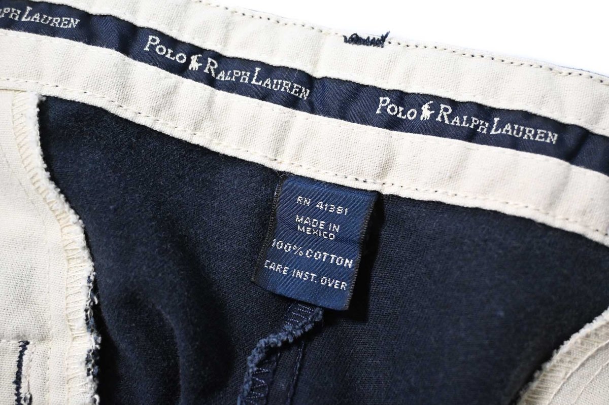 画像6: 90-00s Used Polo Ralph Lauren Andrew Shorts Navy (6)