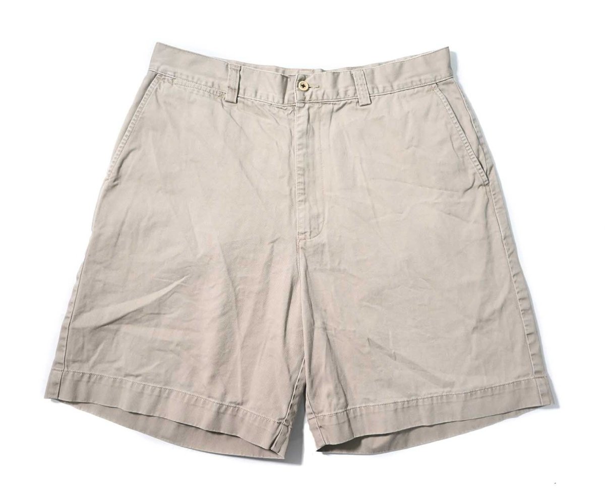 画像1: 90-00s Used Polo Ralph Lauren Philip Shorts Khaki (1)
