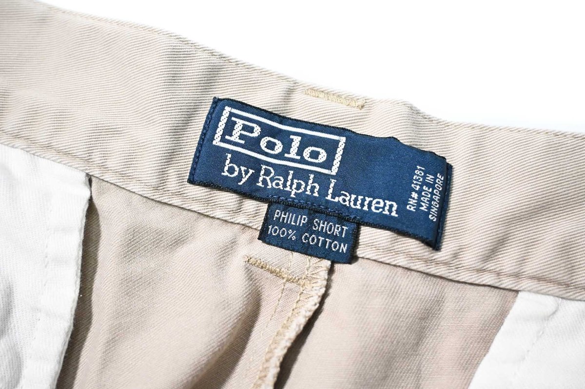 画像5: 90-00s Used Polo Ralph Lauren Philip Shorts Khaki (5)
