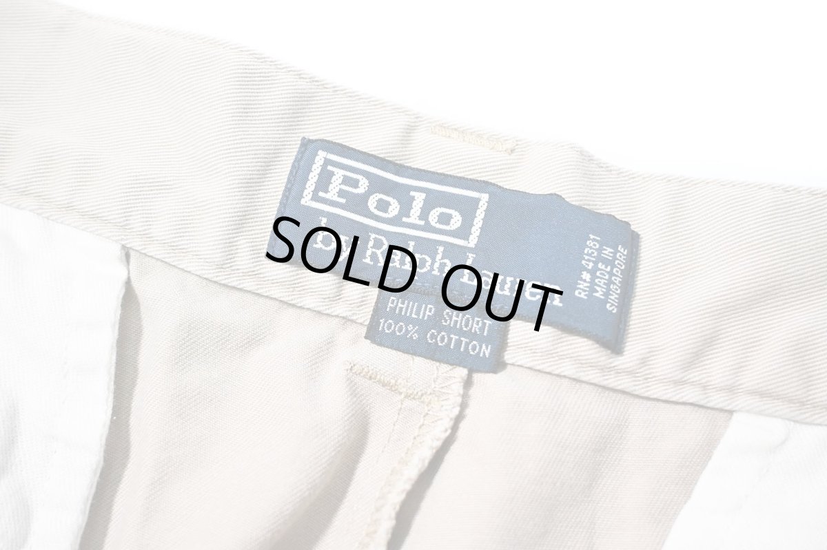 画像5: 90-00s Used Polo Ralph Lauren Philip Shorts Khaki (5)