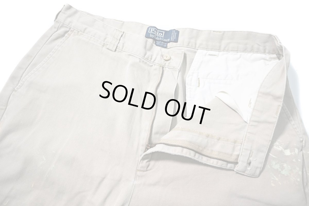 画像4: 90-00s Used Polo Ralph Lauren Philip Shorts Khaki (4)