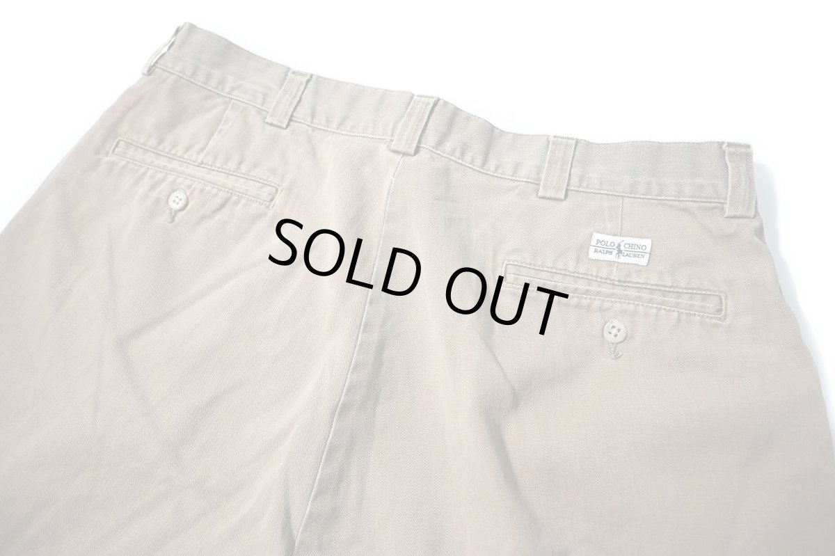 画像3: 90-00s Used Polo Ralph Lauren Philip Shorts Khaki (3)
