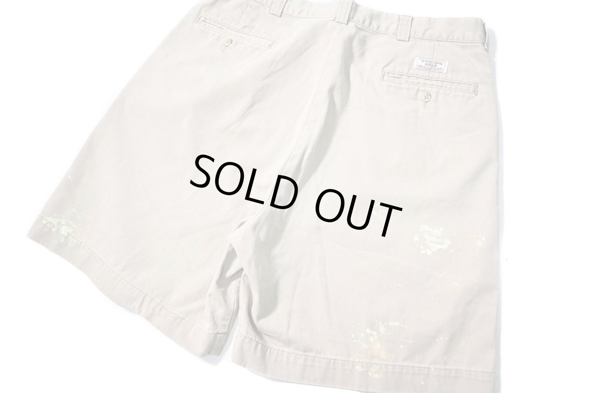 画像3: 90-00s Used Polo Ralph Lauren Philip Shorts Khaki (3)