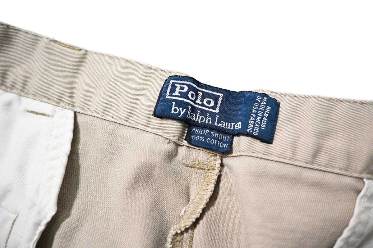 画像5: 90-00s Used Polo Ralph Lauren Philip Shorts Khaki (5)