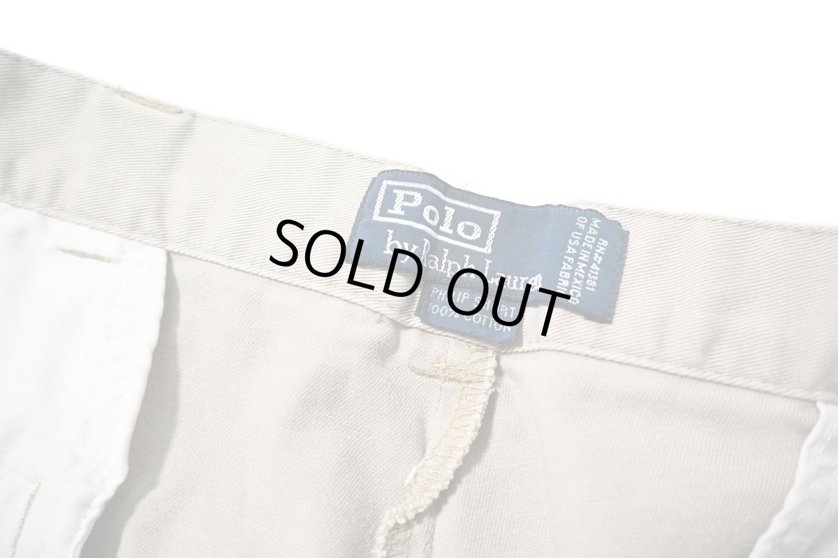 画像5: 90-00s Used Polo Ralph Lauren Philip Shorts Khaki (5)