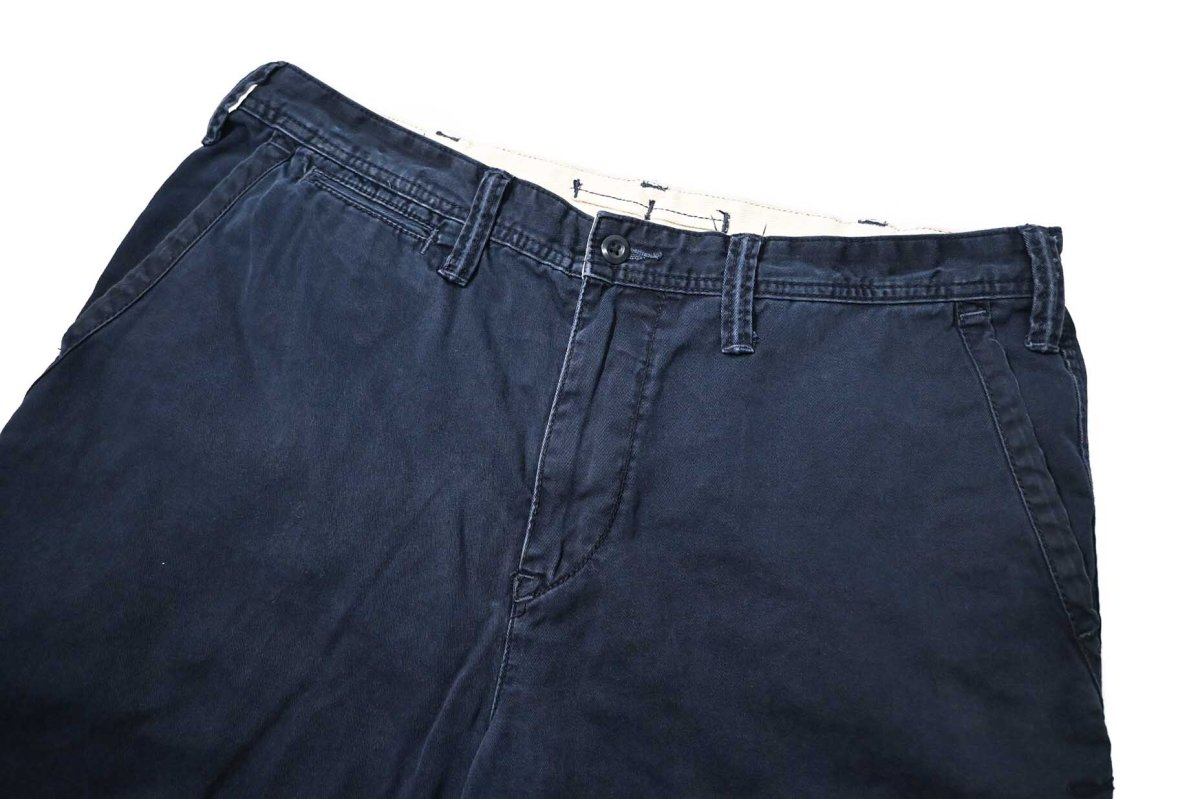 画像2: Used Polo Ralph Lauren Relaxed Fit Shorts Navy (2)