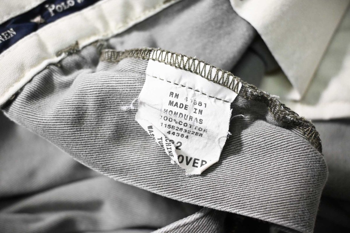 画像7: 90-00s Used Polo Ralph Lauren Tyler Shorts Olive (7)