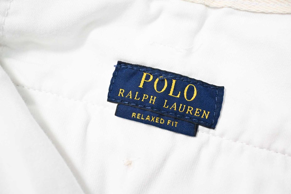 画像5: Used Polo Ralph Lauren Relaxed Fit Shorts White (5)