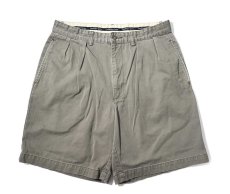 画像1: 90-00s Used Polo Ralph Lauren Tyler Shorts Olive (1)