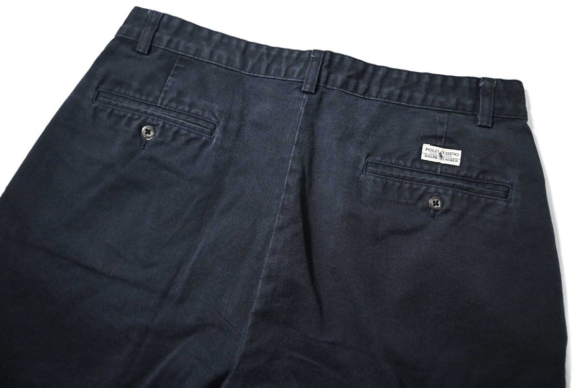 画像3: 90-00s Used Polo Ralph Lauren Andrew Shorts Navy (3)