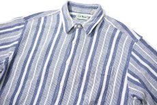 画像2: 80-90s Used L.L.Bean Short Sleeve Cool Weave Shirt (2)