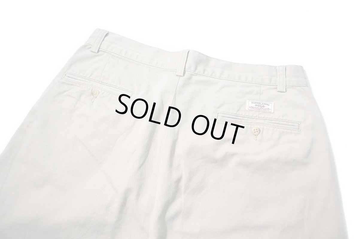 画像3: 90-00s Used Polo Ralph Lauren Tyler Shorts Khaki (3)
