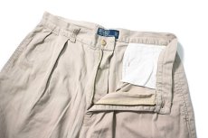 画像4: 90-00s Used Polo Ralph Lauren Tyler Shorts Khaki (4)