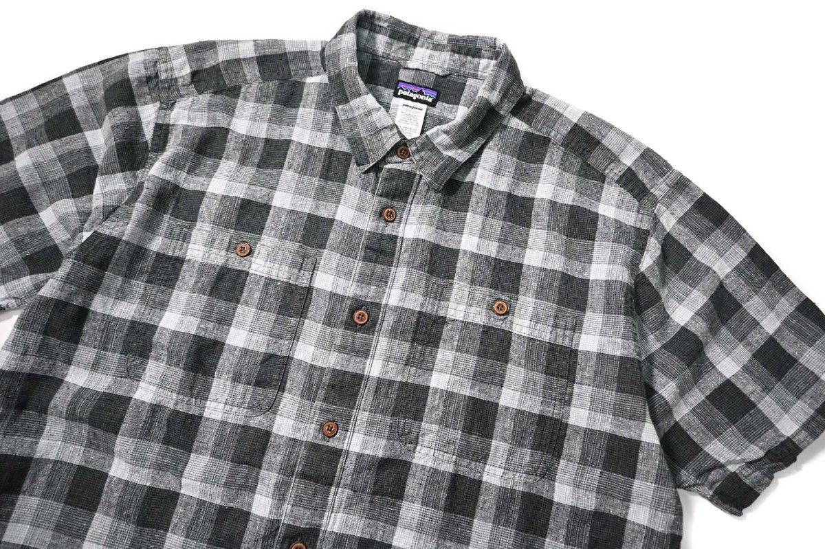 画像2: 14' Used patagonia Migration Hemp Shirt パタゴニア (2)