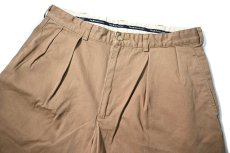 画像2: 90-00s Used Polo Ralph Lauren Tyler Shorts Brown (2)