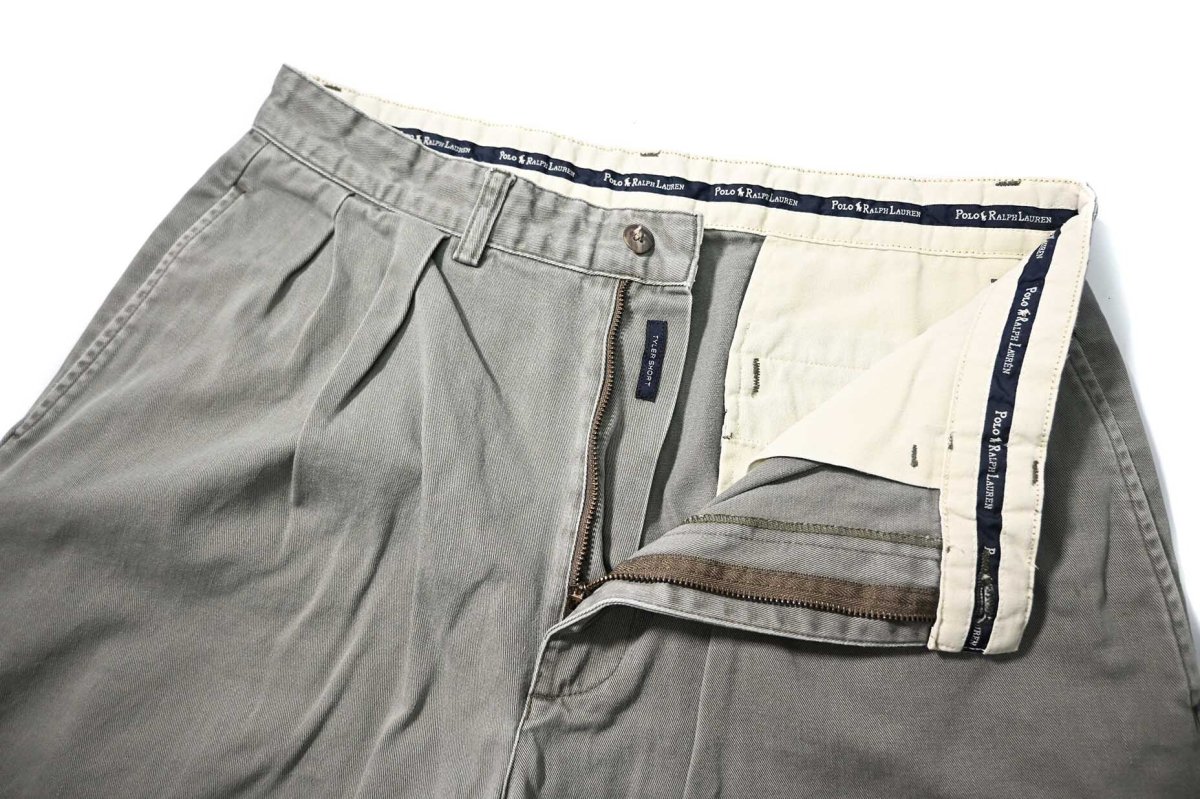 画像4: 90-00s Used Polo Ralph Lauren Tyler Shorts Olive (4)