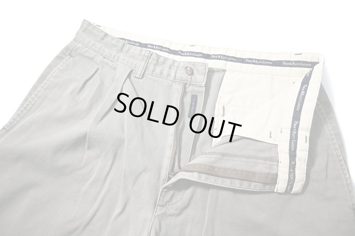 画像4: 90-00s Used Polo Ralph Lauren Tyler Shorts Olive (4)