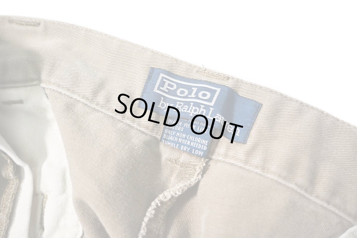 画像6: 90-00s Used Polo Ralph Lauren Philip Shorts Khaki (6)
