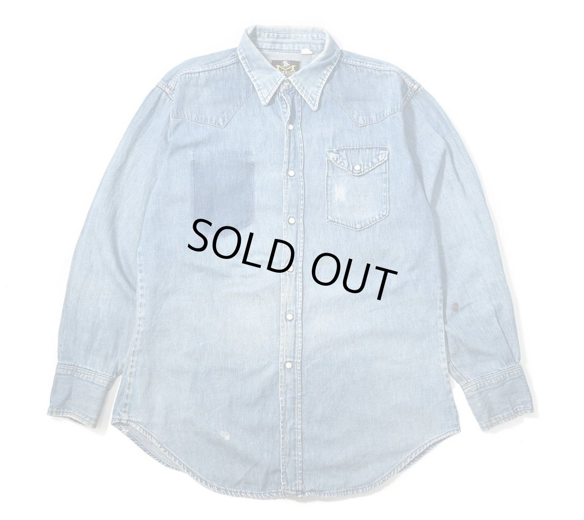 画像1: 70s Used Maverick Western Shirt made in USA (1)