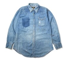 画像1: 70s Used Maverick Western Shirt made in USA (1)