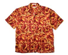 画像1: 90s Used Perry Ellis Short Sleeve Cotton/Linen Shirt (1)