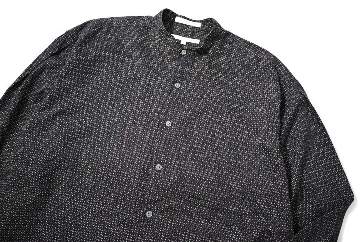 画像2: 90s Used Perry Ellis Band Collar Shirt (2)